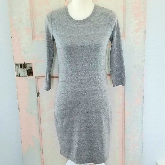 Make Offer Current Elliott 3/4 Sleeve Tee Dress - Picture 3 of 8